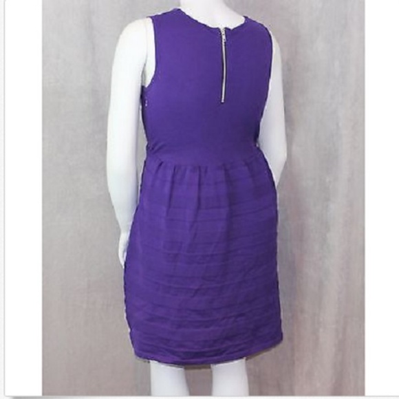 Lane Bryant Stretch Dress Back Zipper Knit - Picture 5 of 5